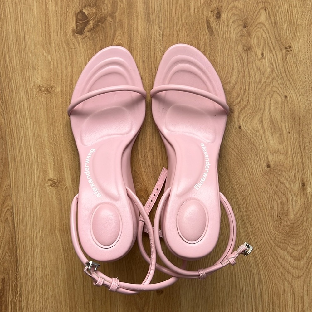 Alexander Wang Pink Platform Sandals size 7.5
